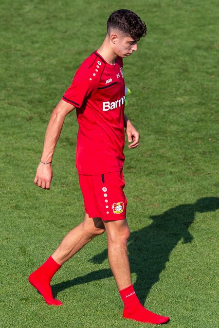 Kai Havertz playing for Arsenal